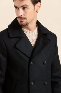 Homme Mat de Misaine Caban en laine HOMERE