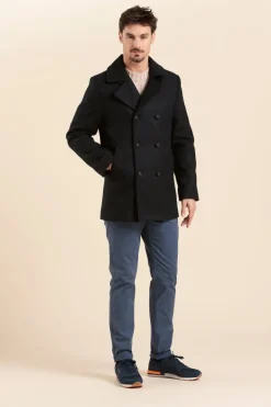 Homme Mat de Misaine Caban en laine HOMERE