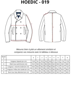 Homme Mat de Misaine Caban HOEDIC