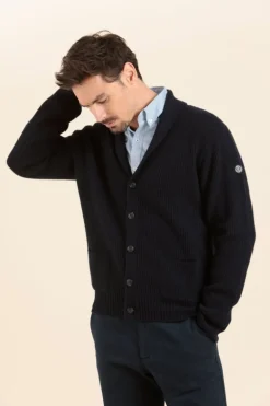 Homme Mat de Misaine cardigan boutonné TEST CAR