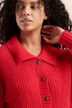 Femme Mat de Misaine cardigan boutonné TIGA