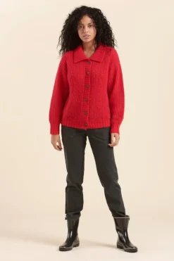 Femme Mat de Misaine cardigan boutonné TIGA