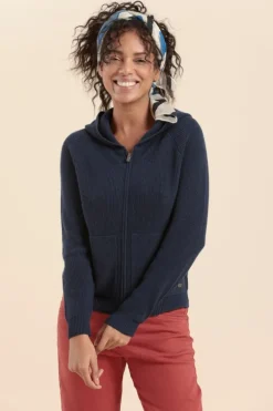 Femme Mat de Misaine cardigan en laine TINA