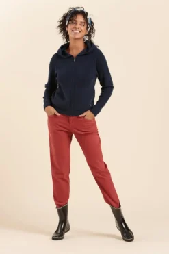 Femme Mat de Misaine cardigan en laine TINA