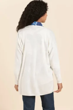 Femme Mat de Misaine cardigan en laine TAIGA