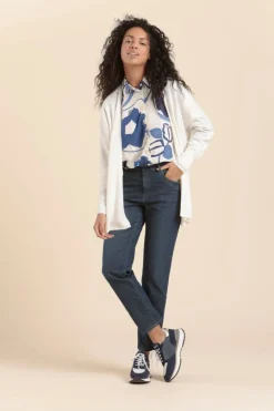 Femme Mat de Misaine cardigan en laine TAIGA