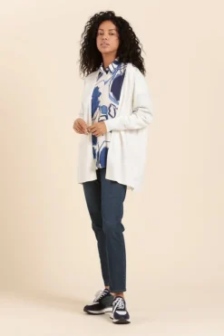 Femme Mat de Misaine cardigan en laine TAIGA