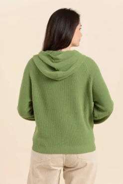 Femme Mat de Misaine cardigan en laine TINA