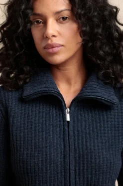 Femme Mat de Misaine cardigan zippé TOAS