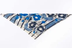 Femme Mat de Misaine carré en laine imprimé flowers