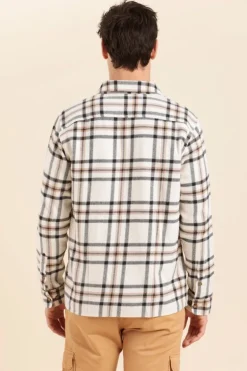 Homme Mat de Misaine chemise CAP à carreaux