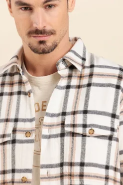 Homme Mat de Misaine chemise CAP à carreaux