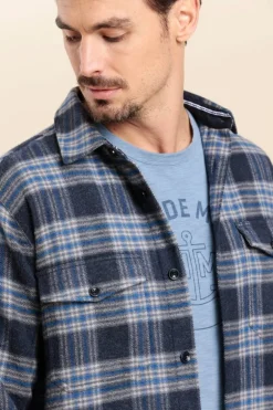 Homme Mat de Misaine chemise CAP à carreaux