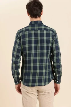 Homme Mat de Misaine chemise CARGUE à carreaux