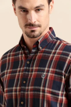 Homme Mat de Misaine chemise COPILO à carreaux