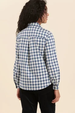 Femme Mat de Misaine chemise CYCLE à carreaux en coton