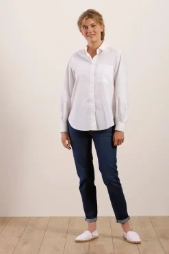 Femme Mat de Misaine Chemise liquette CUBA en coton