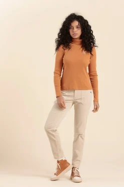 Femme Mat de Misaine col roulé MARCEL en coton