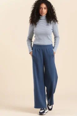 Femme Mat de Misaine col roulé rayé MARCEL en coton