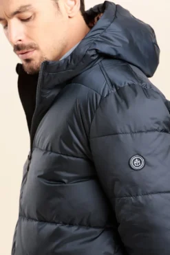 Homme Mat de Misaine doudoune longue HAW avec capuche