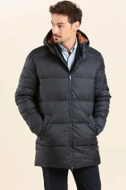 Homme Mat de Misaine doudoune longue HAW avec capuche