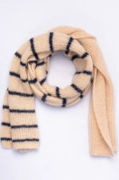 Femme Mat de Misaine echarpe rayée