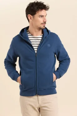 Homme Mat de Misaine gilet zippé à capuche MADA