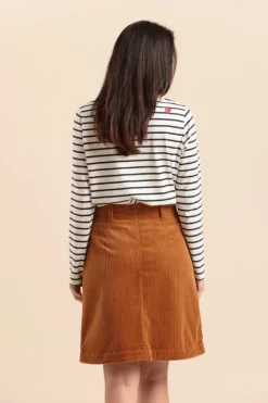 Femme Mat de Misaine jupe courte JAIE en velours