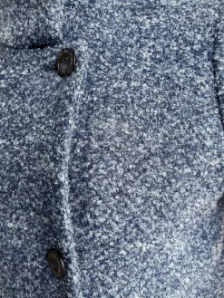 Femme Mat de Misaine manteau à capuche FROSON en lainage mousseux