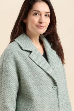 Femme Mat de Misaine manteau FLIGO en lainage