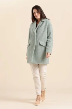 Femme Mat de Misaine manteau FLIGO en lainage