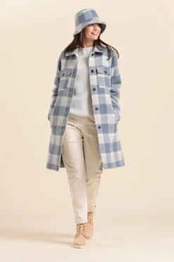 Femme Mat de Misaine manteau FORSSA en laine