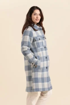 Femme Mat de Misaine manteau FORSSA en laine