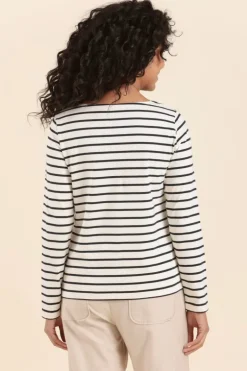 Femme Mat de Misaine mariniere avec serigraphie Corail