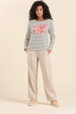 Femme Mat de Misaine mariniere avec serigraphie Corail