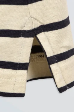 Homme Mat de Misaine Marinière à manches courtes en coton bio