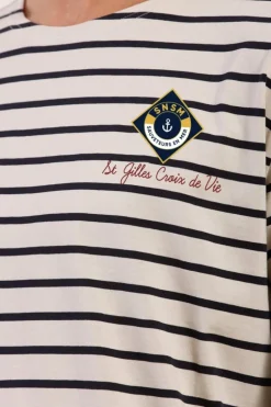 Homme Mat de Misaine Marinière en coton SNSM