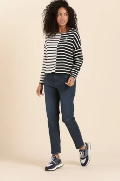 Femme Mat de Misaine marinière MOKO bicolore