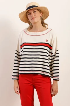 Femme Mat de Misaine Marinière oversize MAKI