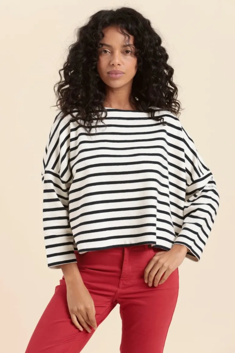 Femme Mat de Misaine marinière oversize MAKI