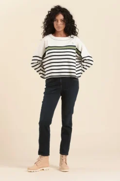 Femme Mat de Misaine marinière oversize MAKI