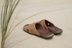 Femme Mat de Misaine Mule Raphia