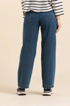 Femme Mat de Misaine pantalon large POULIGO en denim