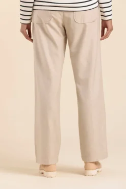 Femme Mat de Misaine pantalon large PROUE en flanelle