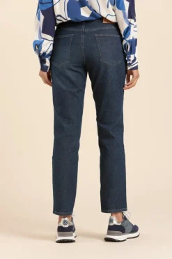 Femme Mat de Misaine pantalon PANILLO en denim bleu