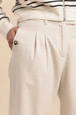 Femme Mat de Misaine pantalon PERTHUIS en flanelle