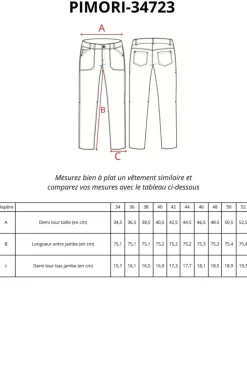 Femme Mat de Misaine pantalon PIMORI en coton