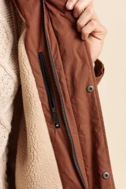 Homme Mat de Misaine parka courte HACADIEN déperlante à capuche