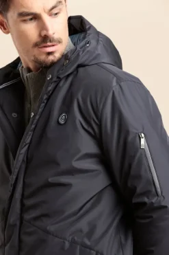 Homme Mat de Misaine parka déperlante HAQUA à capuche