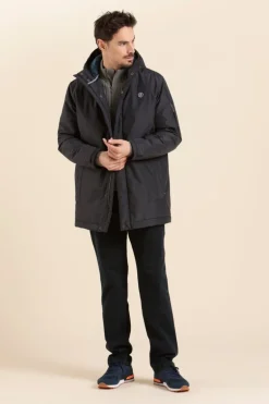 Homme Mat de Misaine parka déperlante HAQUA à capuche